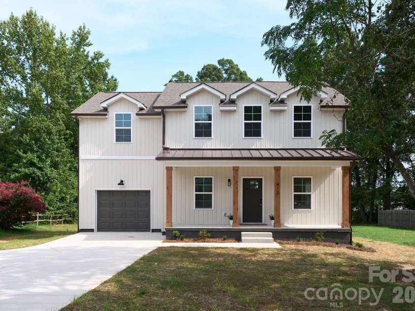 412 Midway Drive, Indian Trail, NC 28079.  MLS# CAR4419293, YatesRealty ID 48217. 