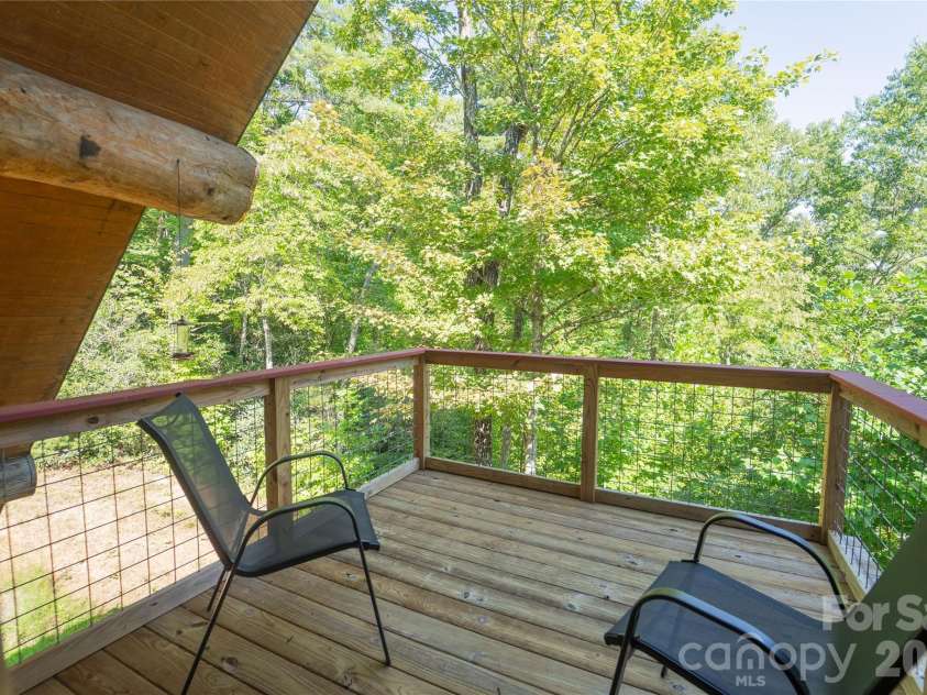 142 Southwood Drive, Brevard, NC 28712.  MLS# CAR4420666, YatesRealty ID 48250. Loft Balcony