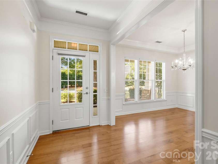 3229 Darlington Road, Charlotte, NC 28105.  MLS# CAR4418773, YatesRealty ID 48263. Front foyer