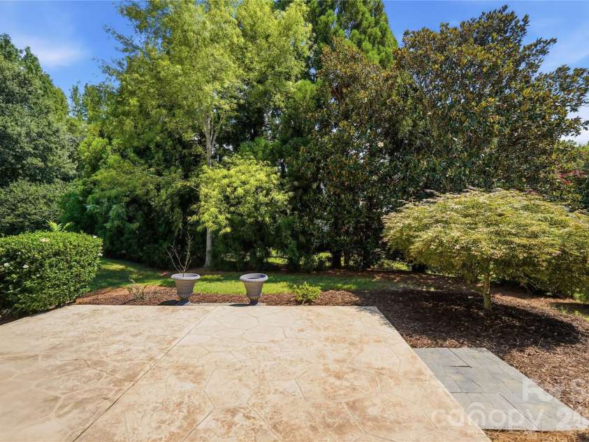 3229 Darlington Road, Charlotte, NC 28105.  MLS# CAR4418773, YatesRealty ID 48263. View of backyard