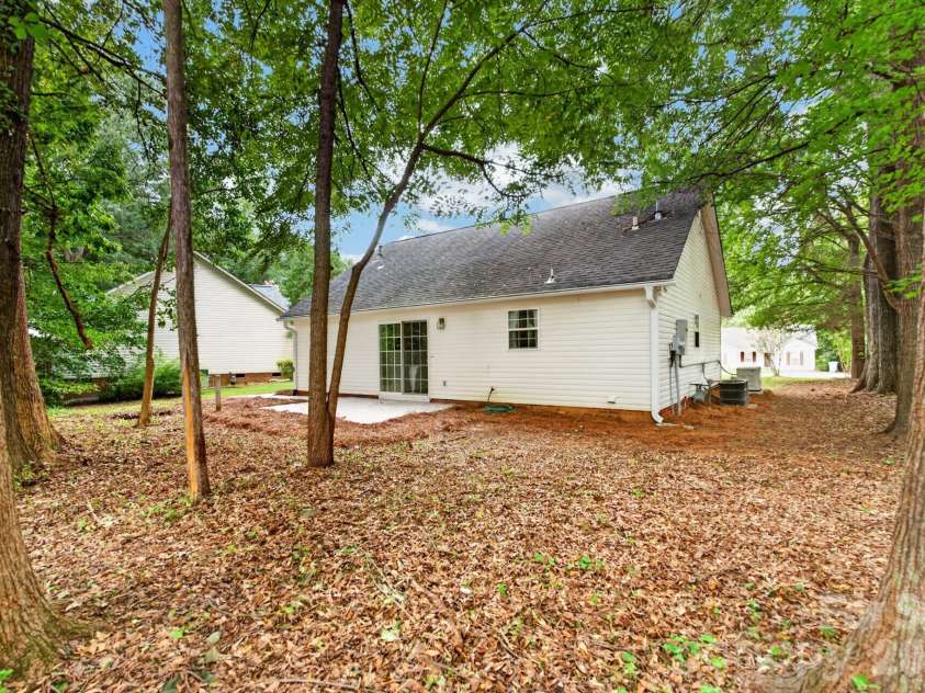 1649 Norfolk Court, Rock Hill, SC 29730.  MLS# CAR4419543, YatesRealty ID 48268. Rear Yard