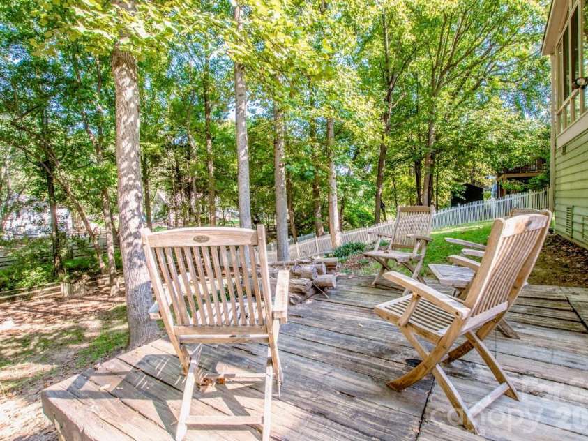 10211 Danesway Lane, Cornelius, NC 28031.  MLS# CAR4410941, YatesRealty ID 48272. Lovely decks on 2 levels