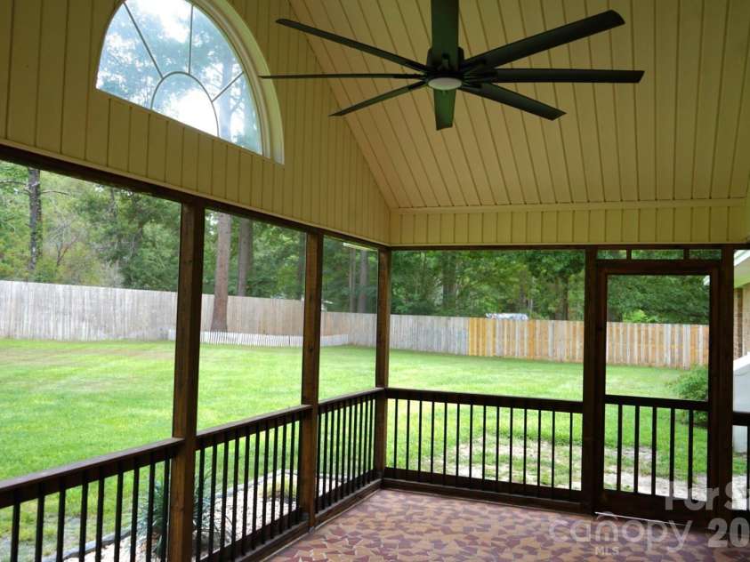 1035 Waterway Drive, Sumter, SC 29154.  MLS# CAR4420215, YatesRealty ID 48276. Covered Screened-In Porch