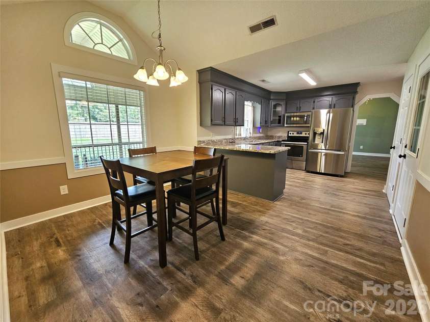 1035 Waterway Drive, Sumter, SC 29154.  MLS# CAR4420215, YatesRealty ID 48276. Kitchen and Breakfast Nook