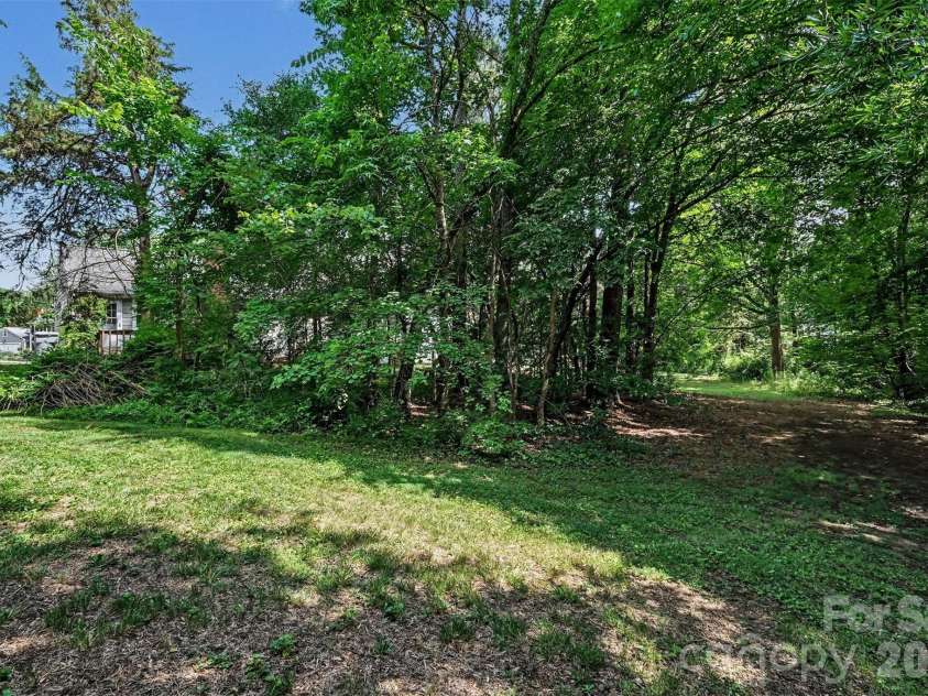 9803 Cooper Run Lane, Charlotte, NC 28269.  MLS# CAR4419711, YatesRealty ID 48278. Matured Trees