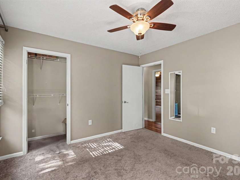9803 Cooper Run Lane, Charlotte, NC 28269.  MLS# CAR4419711, YatesRealty ID 48278. Secondary Bedroom