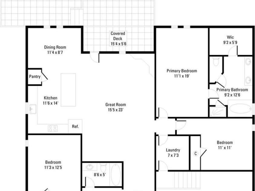 203 Macon Drive, Statesville, NC 28625.  MLS# CAR4419495, YatesRealty ID 48279. 