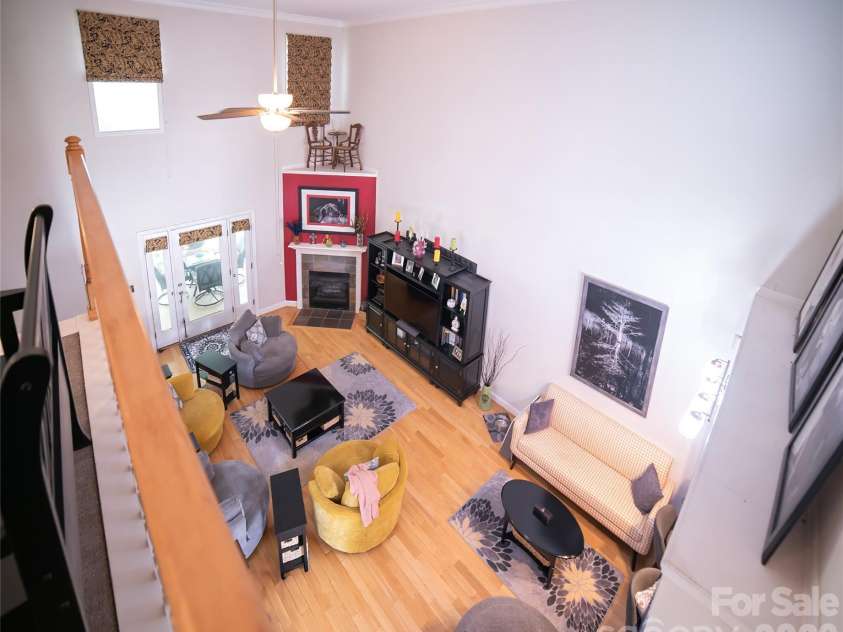 140 Lady Slipper Lane, Valdese, NC 28690.  MLS# CAR4420727, YatesRealty ID 48289. View from upper level