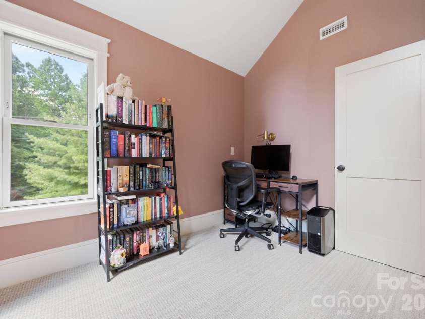 163 Walnut Drive, Jefferson, NC 28640.  MLS# CAR4420717, YatesRealty ID 48294. Upper Level Bedroom #1