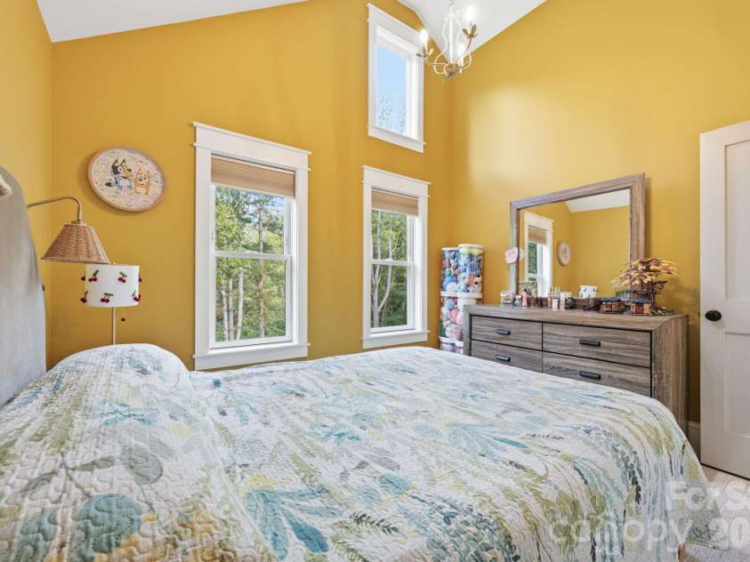 163 Walnut Drive, Jefferson, NC 28640.  MLS# CAR4420717, YatesRealty ID 48294. Upper Level Bedroom #2