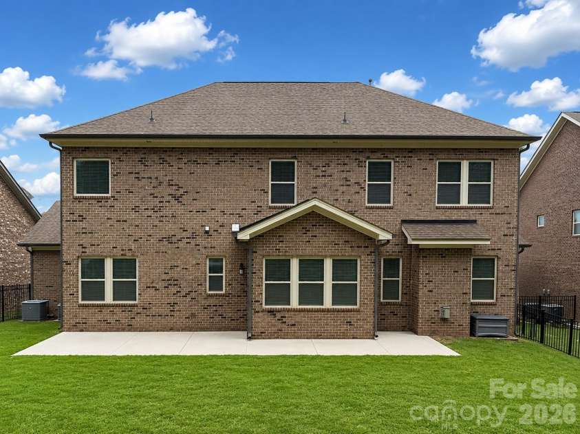 1526 Afton Way, Fort Mill, SC 29708.  MLS# CAR4413306, YatesRealty ID 48303. Back of Home