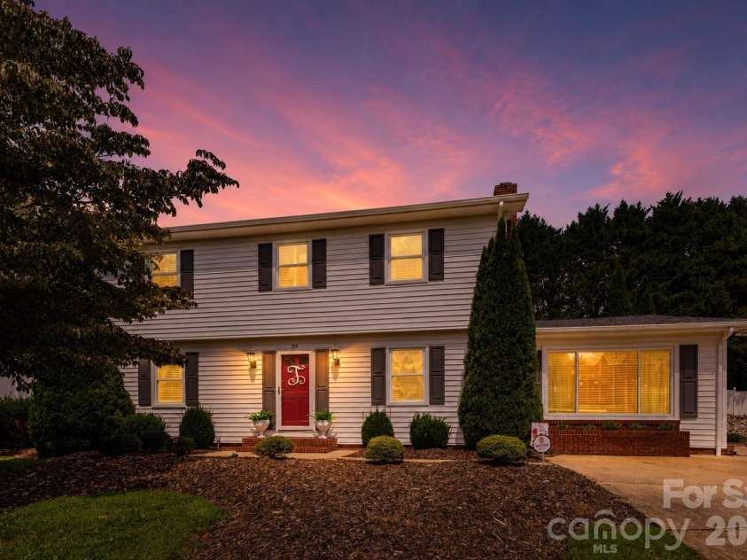 84 Portcrest Heights, Marion, NC 28752.  MLS# CAR4420704, YatesRealty ID 48311. Twilight Image - virtually enhanced