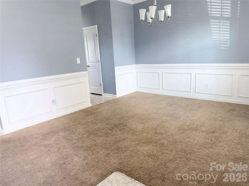 107 Longleaf Drive, Mooresville, NC 28117.  MLS# CAR4420339, YatesRealty ID 48336. Dining room