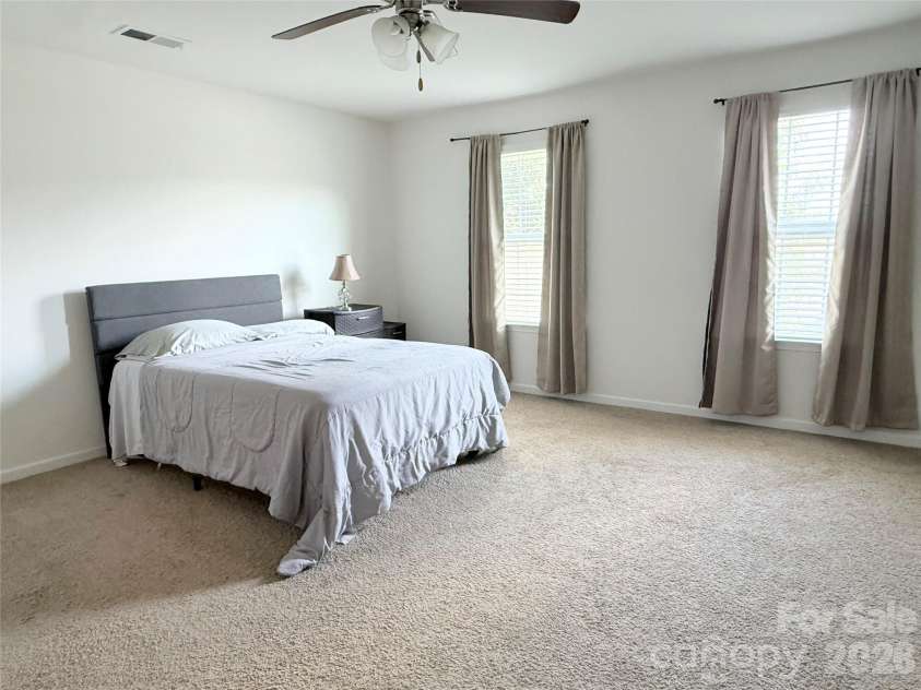 107 Longleaf Drive, Mooresville, NC 28117.  MLS# CAR4420339, YatesRealty ID 48336. Primary bedroom