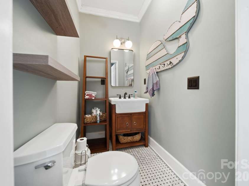 101 Raleigh Street, Stanfield, NC 28163.  MLS# CAR4420836, YatesRealty ID 48343. 1/2 Bath off Sunroom
