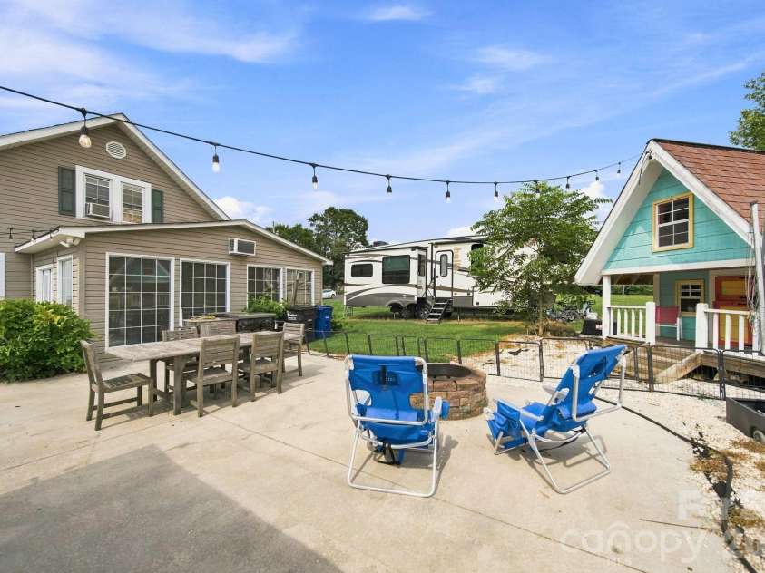 101 Raleigh Street, Stanfield, NC 28163.  MLS# CAR4420836, YatesRealty ID 48343. Backyard Patio