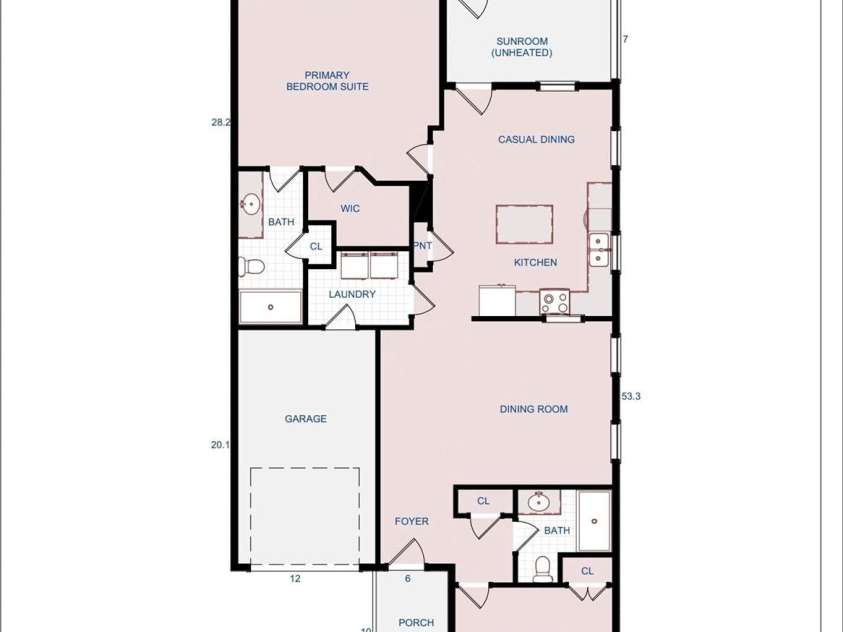191 Oak Village Parkway, Mooresville, NC 28117.  MLS# CAR4197215, YatesRealty ID 4835. Floor Plan