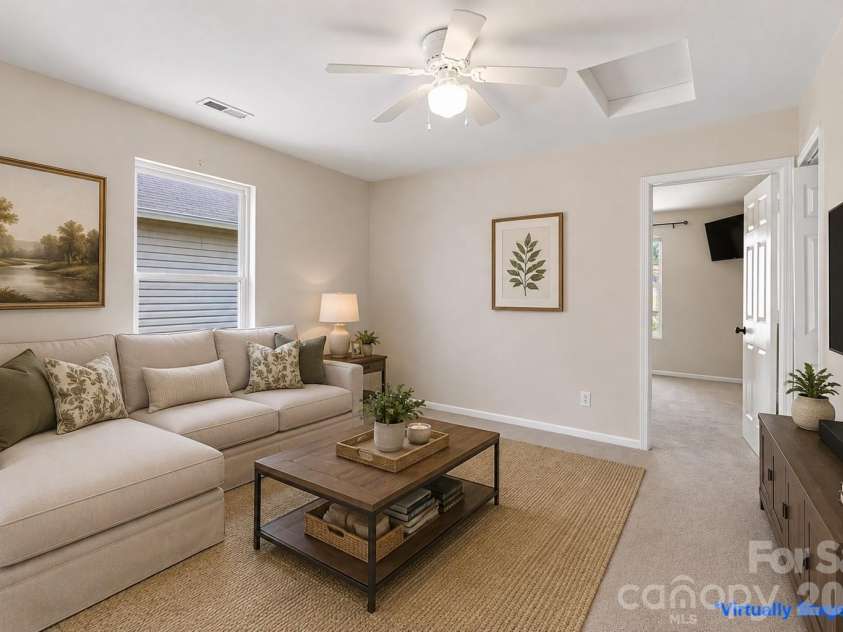 1132 New Day Court, Charlotte, NC 28215.  MLS# CAR4413933, YatesRealty ID 48371. Virtually staged loft