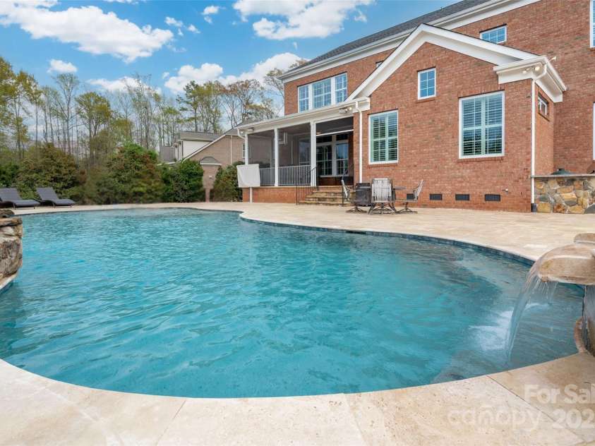 9610 Pensive Lane, Waxhaw, NC 28173.  MLS# CAR4240111, YatesRealty ID 4838. Backyard Oasis