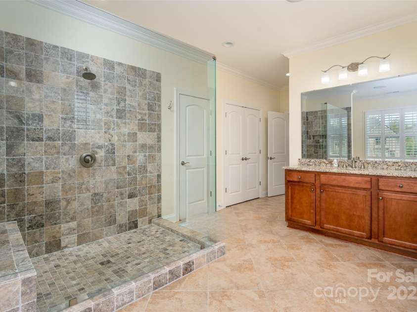 9610 Pensive Lane, Waxhaw, NC 28173.  MLS# CAR4240111, YatesRealty ID 4838. Primary Bathroom ~ Extra spacious shower