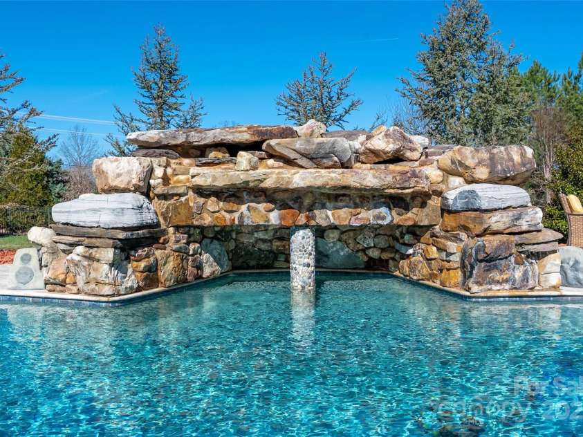 9610 Pensive Lane, Waxhaw, NC 28173.  MLS# CAR4240111, YatesRealty ID 4838. Waterfall Grotto