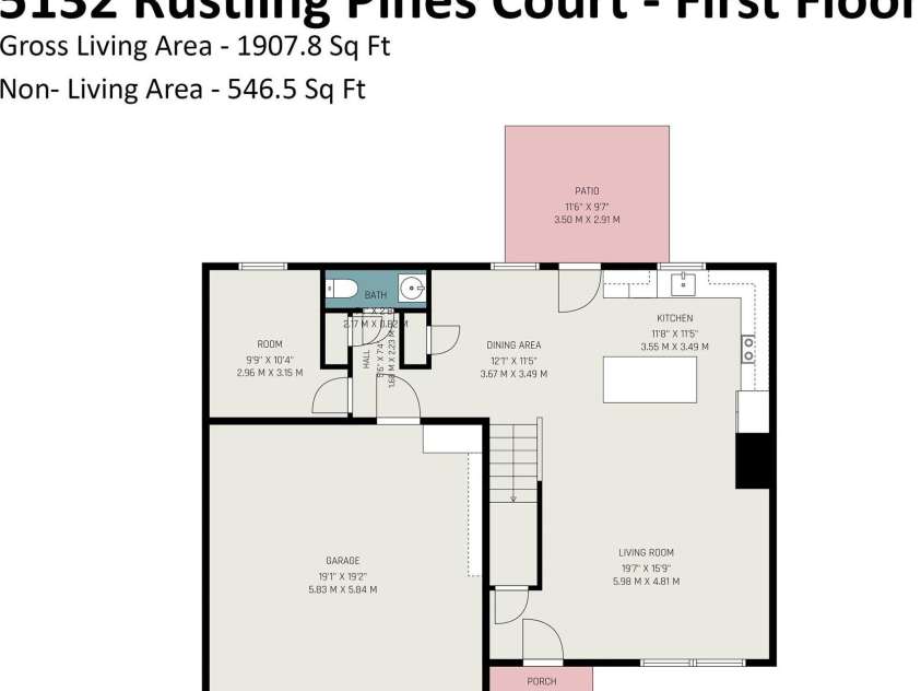 5132 Rustling Pines Court, Charlotte, NC 28215.  MLS# CAR4420474, YatesRealty ID 48384. 