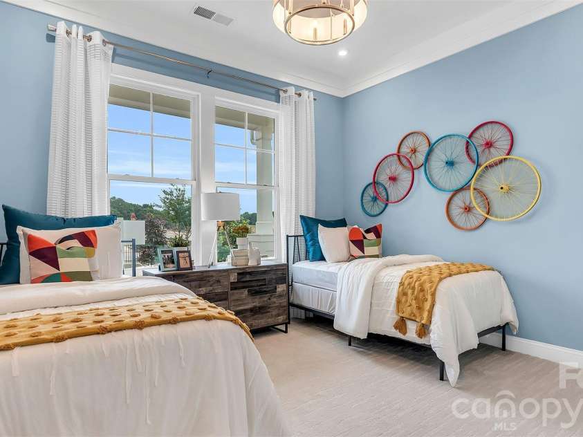 5018 Belle Mont Farm Avenue, Monroe, NC 28110.  MLS# CAR4418266, YatesRealty ID 48393. Bedroom 3 *Model Photo used for Reference