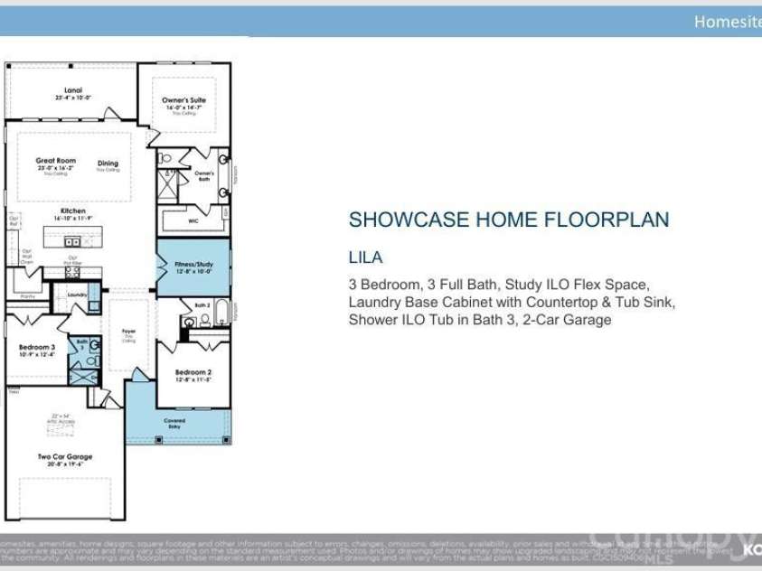 5018 Belle Mont Farm Avenue, Monroe, NC 28110.  MLS# CAR4418266, YatesRealty ID 48393. Floorplan