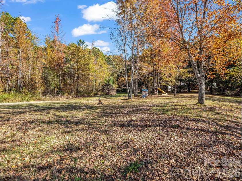 1102 Mountain Road, Bostic, NC 28018.  MLS# CAR4318780, YatesRealty ID 484. Backyard