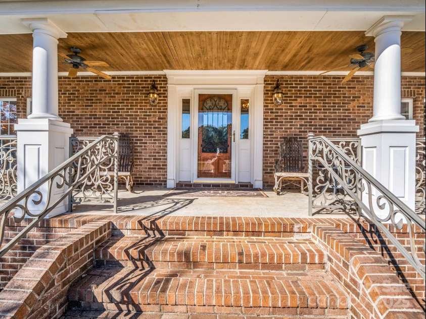 1102 Mountain Road, Bostic, NC 28018.  MLS# CAR4318780, YatesRealty ID 484. Front entrance