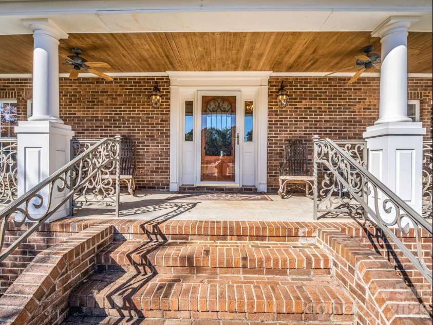 1102 Mountain Road, Bostic, NC 28018.  MLS# CAR4318780, YatesRealty ID 484. Front entrance