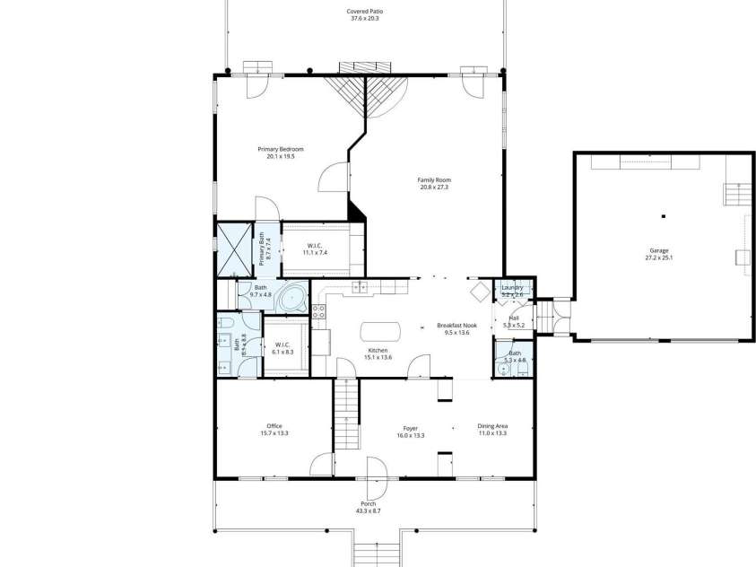 1102 Mountain Road, Bostic, NC 28018.  MLS# CAR4318780, YatesRealty ID 484. Main level with approx. sq. Ft.