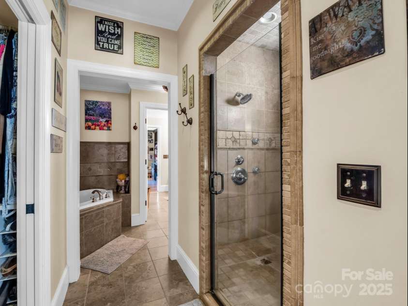 1102 Mountain Road, Bostic, NC 28018.  MLS# CAR4318780, YatesRealty ID 484. Primary bathroom