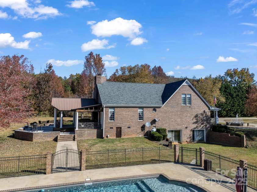 1102 Mountain Road, Bostic, NC 28018.  MLS# CAR4318780, YatesRealty ID 484. Side view