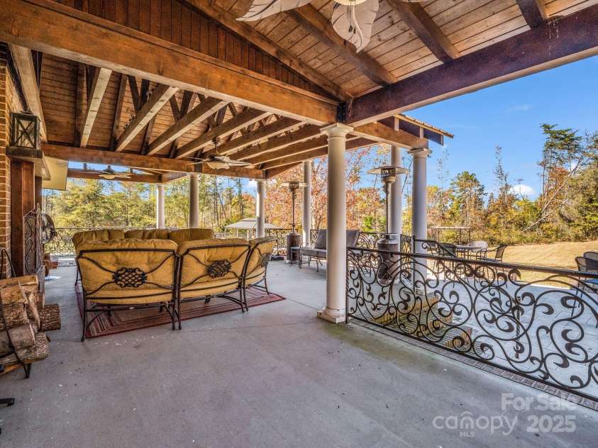 1102 Mountain Road, Bostic, NC 28018.  MLS# CAR4318780, YatesRealty ID 484. Spacious patio & backporch w/fireplace