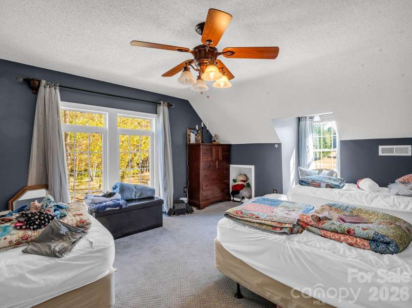 1102 Mountain Road, Bostic, NC 28018.  MLS# CAR4318780, YatesRealty ID 484. Upstairs bedroom