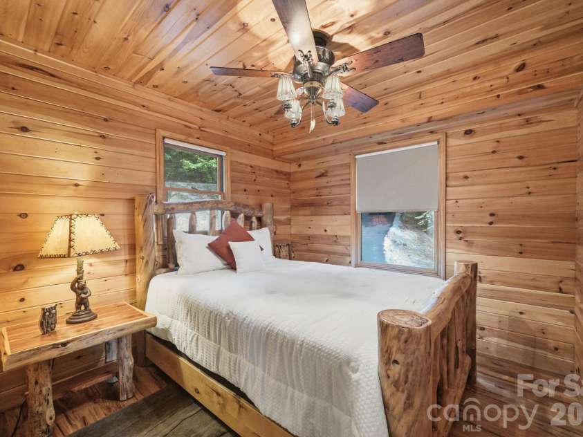 142 Fawn Lane, Purlear, NC 28665.  MLS# CAR4420826, YatesRealty ID 48401. Main Level Bedroom