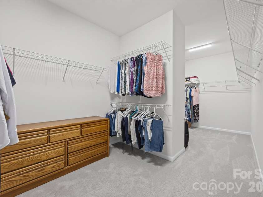 4050 Brandywine Terrace, Lancaster, SC 29720.  MLS# CAR4417845, YatesRealty ID 48403. Primary Closet