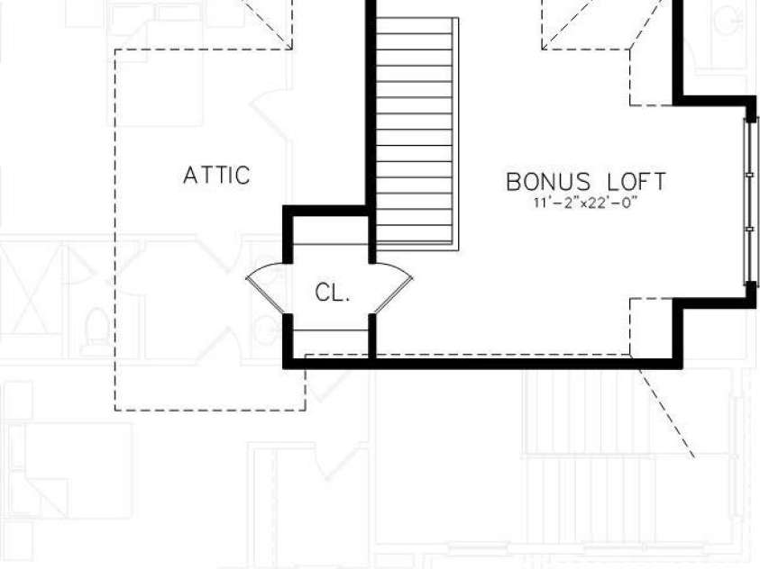 3900 Ashton Drive, Charlotte, NC 28210.  MLS# CAR4412547, YatesRealty ID 48408. 3rd floor bonus room floor plan