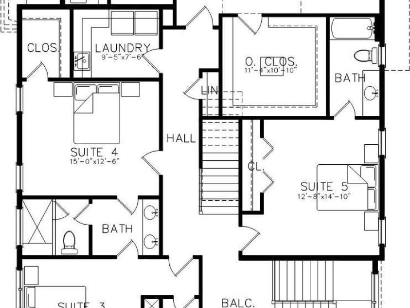 3900 Ashton Drive, Charlotte, NC 28210.  MLS# CAR4412547, YatesRealty ID 48408. Upper level floor plan