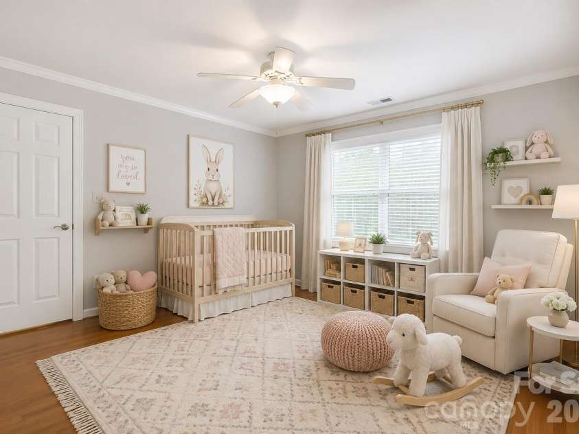 3475 Pikeview Road, Fort Mill, SC 29715.  MLS# CAR4322314, YatesRealty ID 48426. Main level bedroom 2