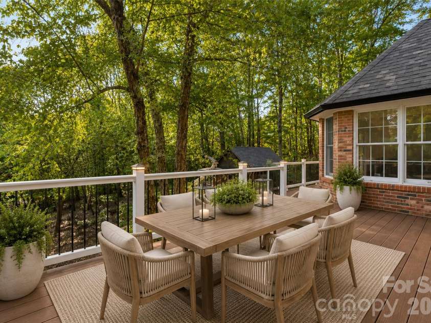 3475 Pikeview Road, Fort Mill, SC 29715.  MLS# CAR4322314, YatesRealty ID 48426. Upper Patio - Outdoor eating area