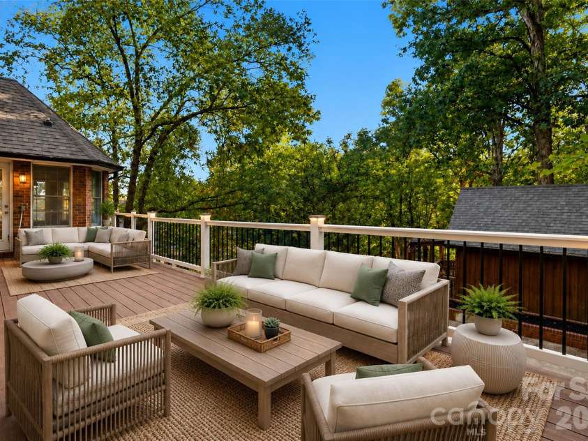3475 Pikeview Road, Fort Mill, SC 29715.  MLS# CAR4322314, YatesRealty ID 48426. Upper Patio - Seating area