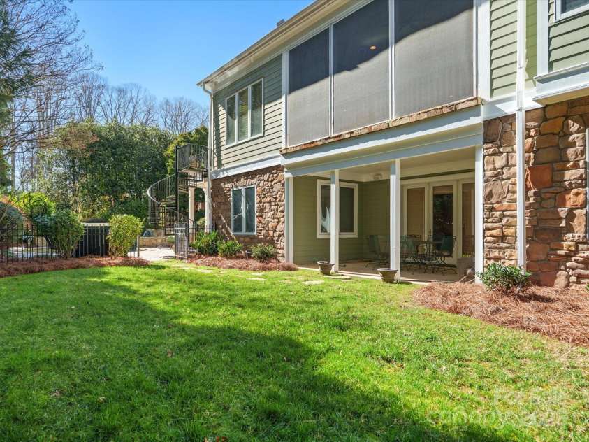 8416 Highgrove Street, Charlotte, NC 28277.  MLS# CAR4232158, YatesRealty ID 4843. Backyard