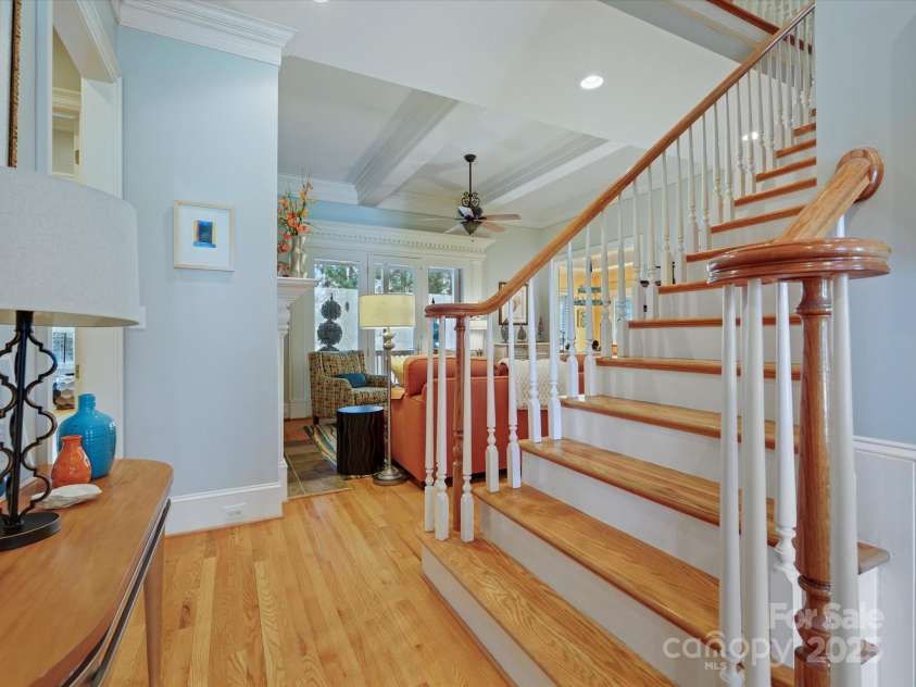 8416 Highgrove Street, Charlotte, NC 28277.  MLS# CAR4232158, YatesRealty ID 4843. Front stairs / entryway