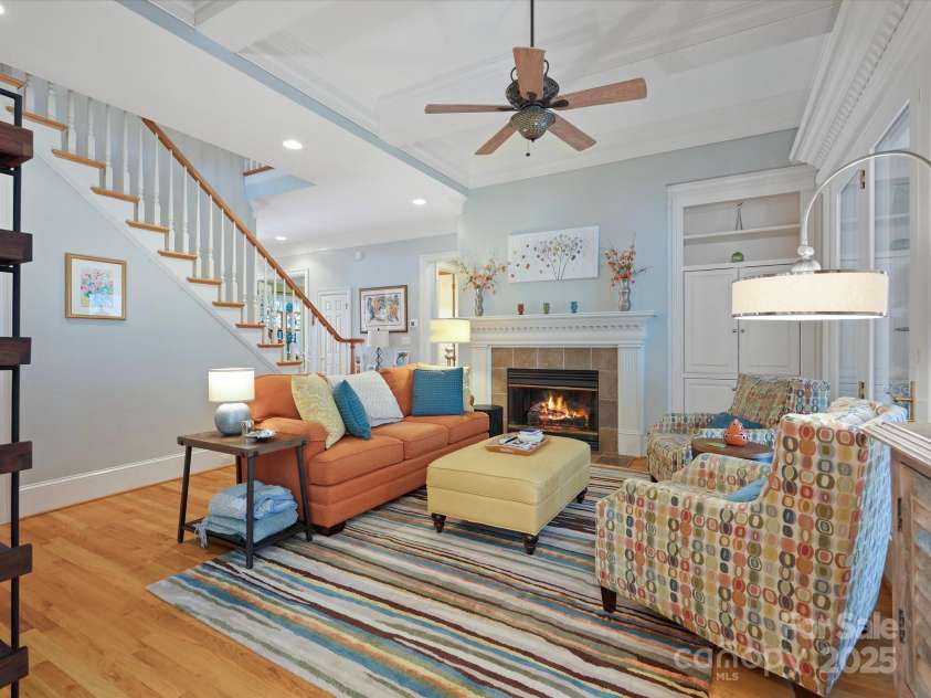 8416 Highgrove Street, Charlotte, NC 28277.  MLS# CAR4232158, YatesRealty ID 4843. Living room