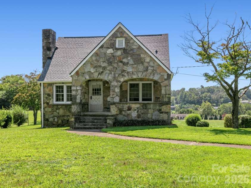 1279 Charlotte Highway, Fairview, NC 28730.  MLS# CAR4421024, YatesRealty ID 48430. Front View