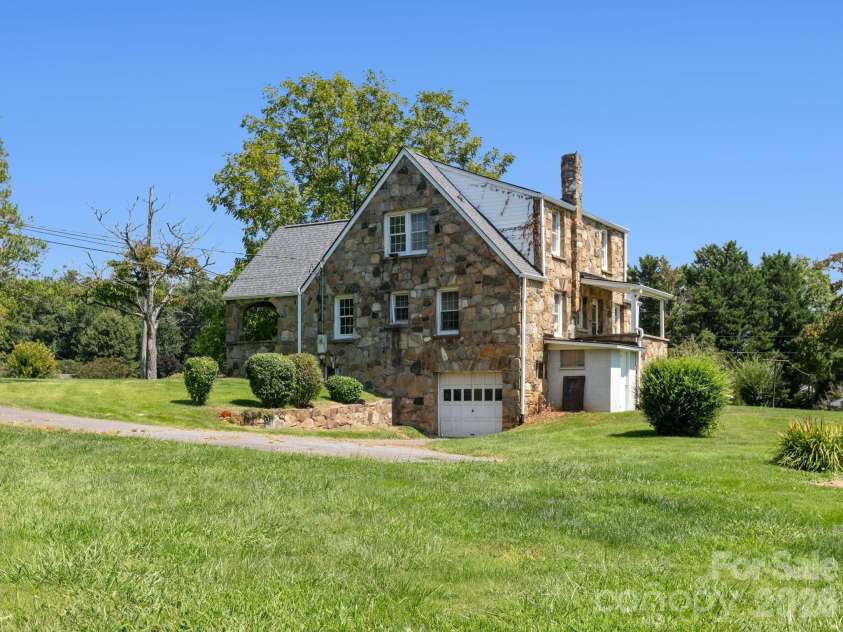 1279 Charlotte Highway, Fairview, NC 28730.  MLS# CAR4421024, YatesRealty ID 48430. Side view