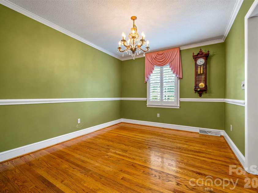 1360 Harris Holly Springs Road, Rutherfordton, NC 28139.  MLS# CAR4412774, YatesRealty ID 48437. Dining Room