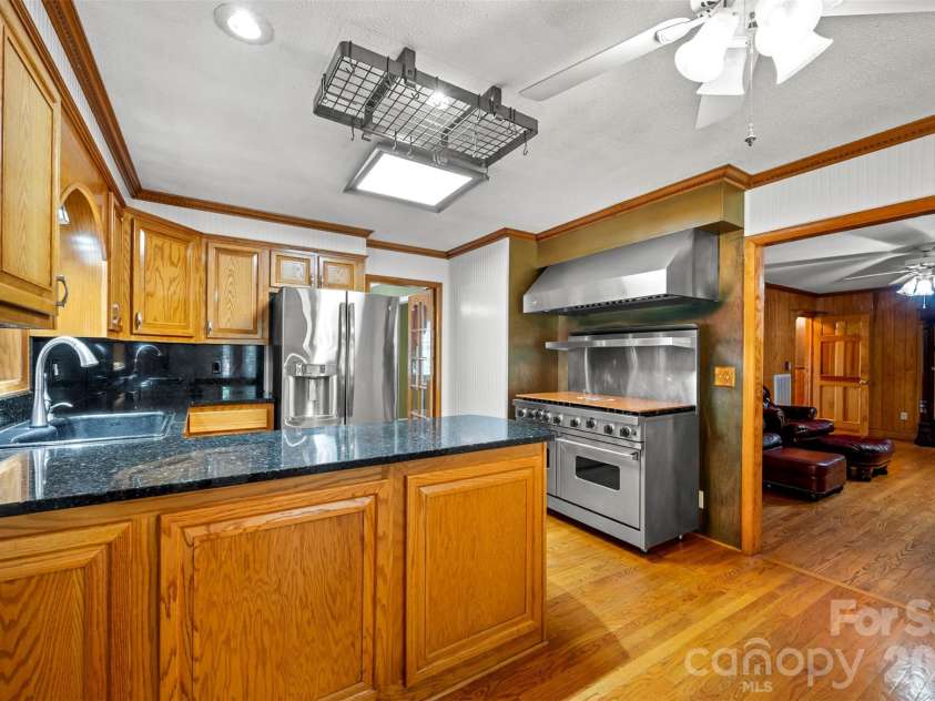 1360 Harris Holly Springs Road, Rutherfordton, NC 28139.  MLS# CAR4412774, YatesRealty ID 48437. Kitchen